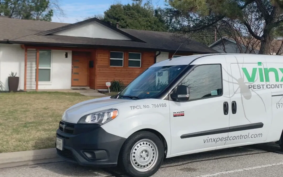 Vinx pest control service van
