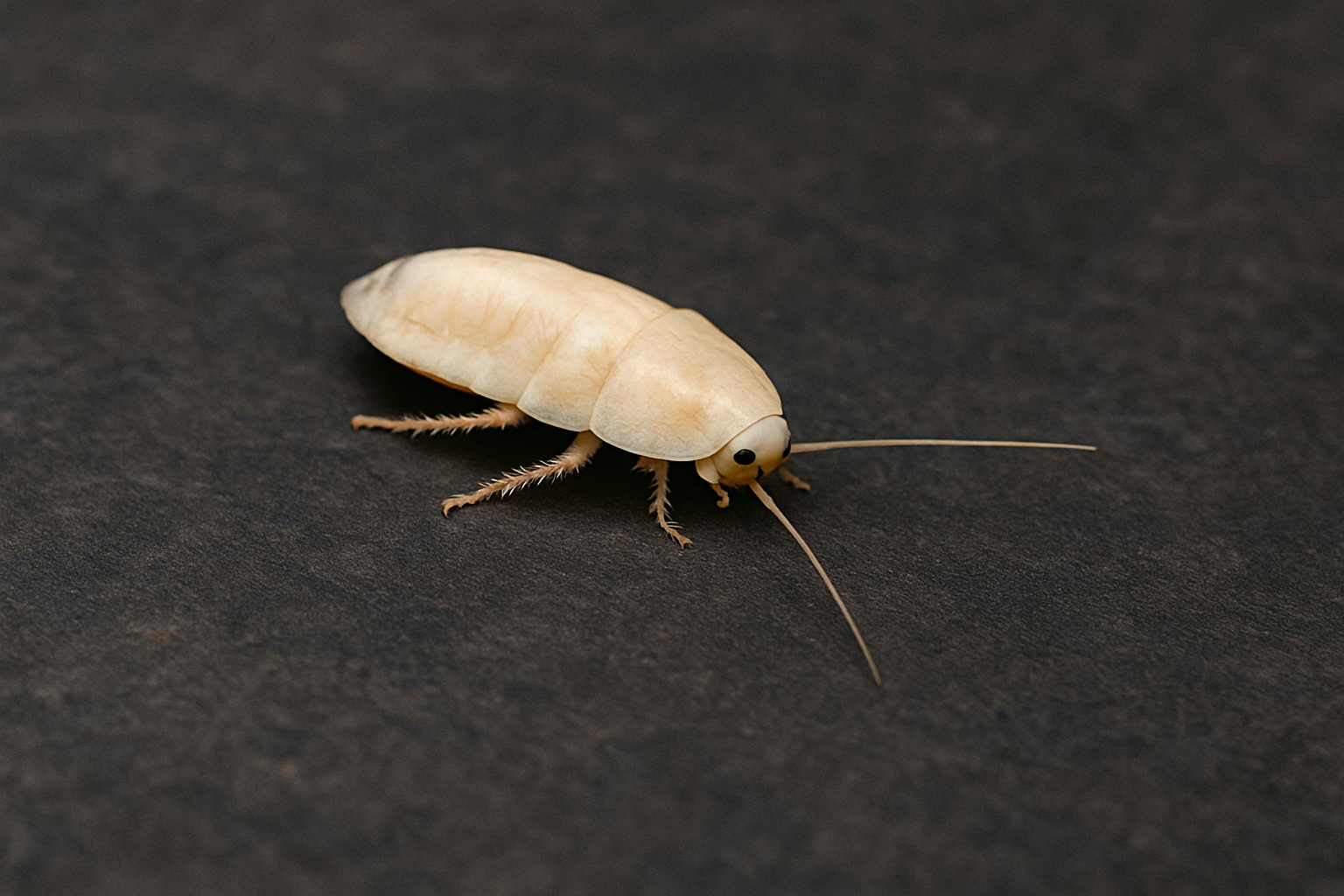 Albino Cockroaches in Virginia Beach